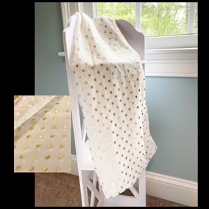 Apt. 9 Infinity Scarf with gold foil dot